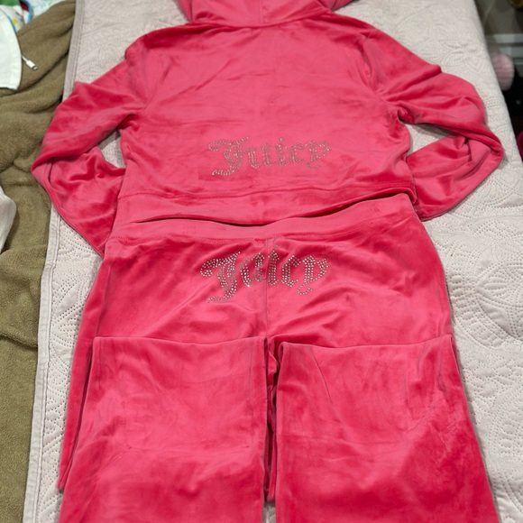 Bling Juicy Couture Veloure Tracksuit - Picture 10 of 11